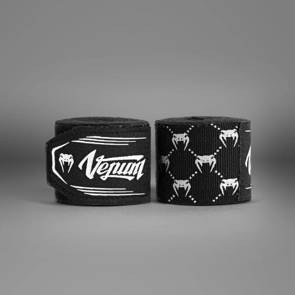 Бинтове за Бокс Venum Monogram - Black/White 2.5м - Image 2