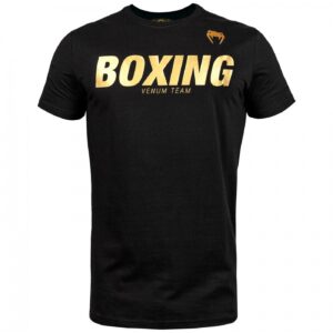 Тениска - Venum Boxing VT T-shirt - Black/Gold​