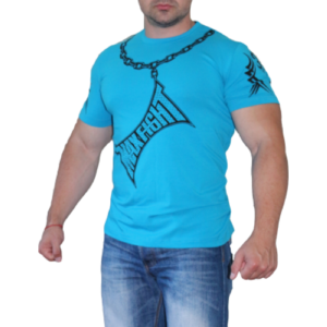 Max Fight - Тениска Chain / Син електрик