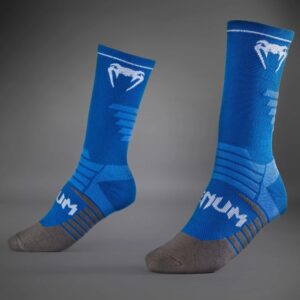Чорапи Venum за Бокс Elite Performance Crew Socks – Royal Blue/White