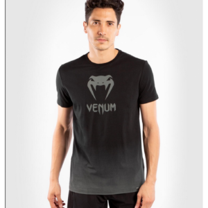 Тениска - Venum Classic T-shirt - Black/Dark Grey​