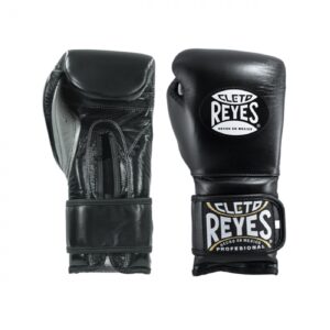 Боксови Ръкавици - Cleto Reyes Sparring CE6 Black-Silver