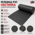 Релефна PVC настилка за фитнес зали или гаражи,черна на точки– 2 мм, руло 20 кв.м. - Image 3