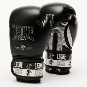 Детски Боксови Ръкавици Leone Iconic Black