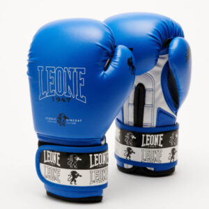 Детски Боксови Ръкавици Leone Iconic Blue