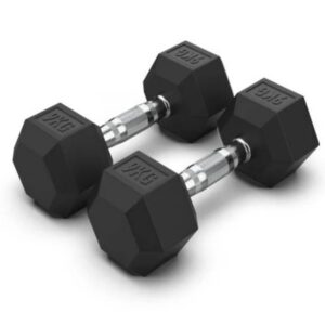 Дъмбел гира хексагонален Amila 2x9кг