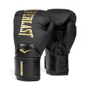 Everlast - Боксови ръкавици Elite 2 - Black/Gold​