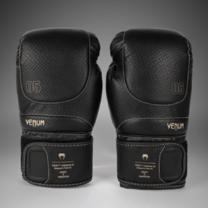 БОКСОВИ РЪКАВИЦИ - Venum Impact Evo Scales Boxing Gloves - Black​
