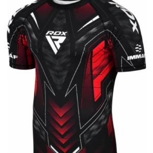 Рашгард - RDX IMMAF Short Sleeves Rashguard / RED - CSH-IMF-1R