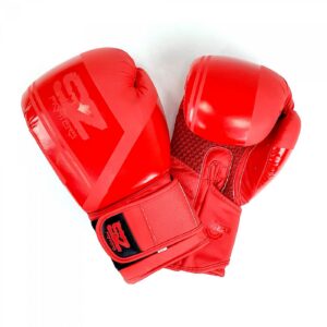 SZ Fighters - Боксови ръкавици Изкуствена кожа - Indigo - Red Matte​