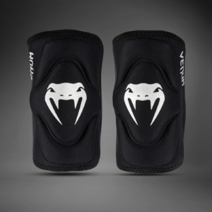Наколенки - Venum Gel Kontact Knee Pads - Black/Silver​