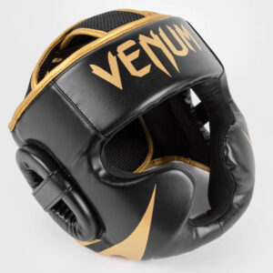 Каска за Бокс Venum Challenger Black/Gold