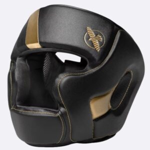 Каска за Бокс Hayabusa T3 Black/Gold