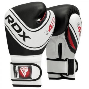 Боксови ръкавици - RDX 4B Robo Kids Boxing Gloves - Black/White - JBG-4B