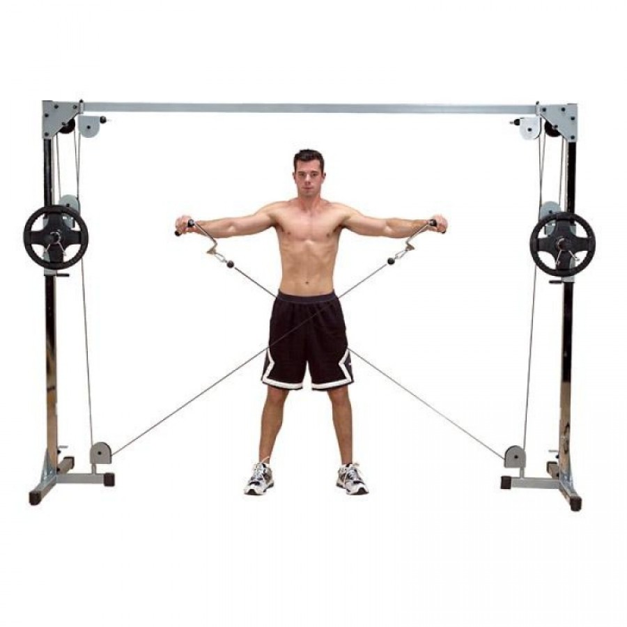 КРОСОУВЪР с дискове Body solid (Кръстосан скрипец) - Image 3