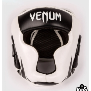Детски протектор за глава (Каска) - Venum Challenger Kids Headgear - Black/White​