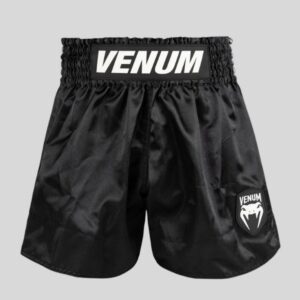 Муай Тай Шорти Venum Classic Evo Muay Thai Shorts – Black/White