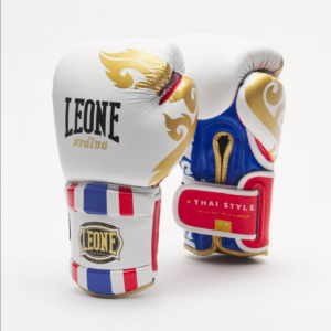 Leone - BOXING GLOVES THAI STYLE - White - GN114
