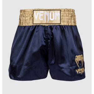 Муай Тай Шорти - Venum Classic Muay Thaï Short - Navy Blue/Gold​