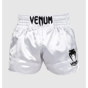 Муай Тай Шорти - Venum Muay Thai Shorts Classic - White/Black​
