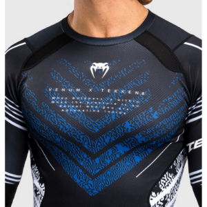 Рашгард - Venum x TEKKEN 8 - Jin Kazama Rashguard Long Sleeves - Blue/Black/White ​
