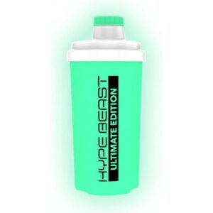 Nanosupps Shaker Glow In The Dark - Светещ Шейкър, Цвят Бяло - Зелено, Разфасовка 500ml