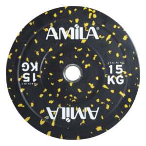Олимпийски Гумиран Диск Amila Bumper 15кг - 2бр