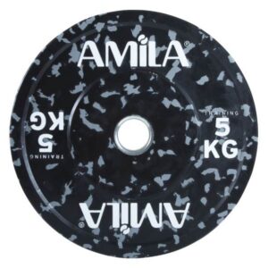 Олимпийски Гумиран Диск Amila Bumper 5кг - 2бр