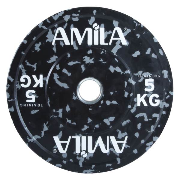 Олимпийски Гумиран Диск Amila Bumper 5кг - 2бр
