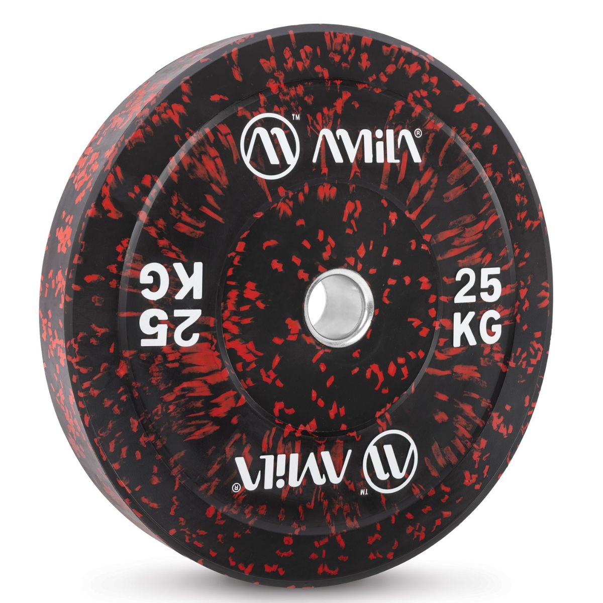 Олимпийски Гумиран Диск AMILA Splash Bumper 50mm 25кг - 2 бр.