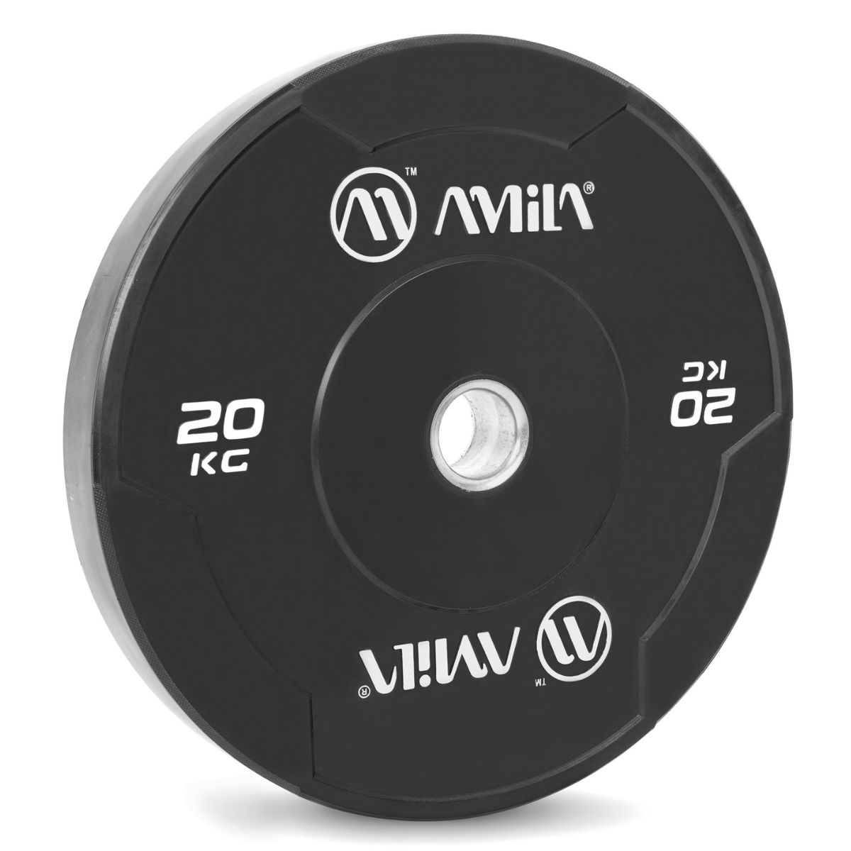 Олимпийски Гумиран Диск Amila W Bumper 20кг – 2бр