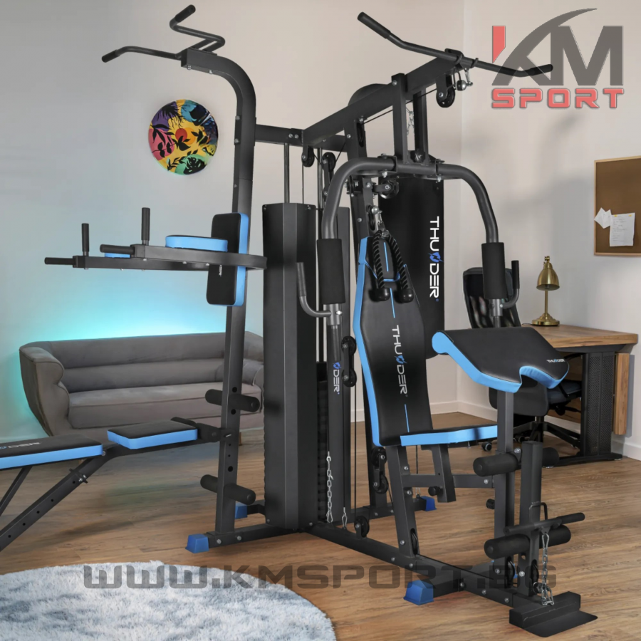Комбиниран уред - гладиатор с 4 работни места и 93 кг тежести HEAVY - Image 4
