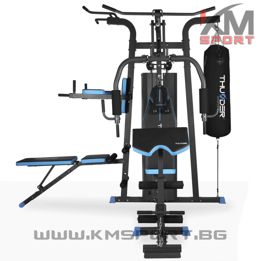 Комбиниран уред - гладиатор с 4 работни места и 93 кг тежести HEAVY - Image 3