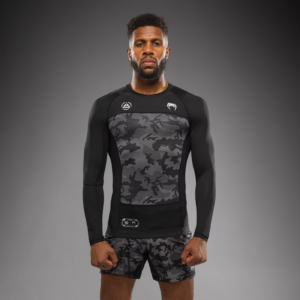 Рашгард - Venum x Polaris Long Sleeve Rashguard - Black/Storm Grey​