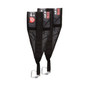 Power System Ab Slings - Black - Каишки за Коремни Вдигания, Цвят Черен