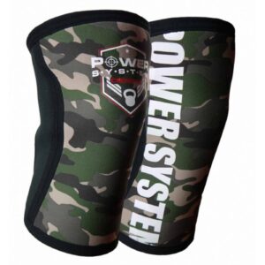 Power System Crossfit Knee Sleеves - Camo - Кросфит Наколенки, Цвят Милитари,