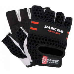 Power System Fitness Gloves Basic Evo - Red - Фитнес Ръкавици, Цвят Червен,