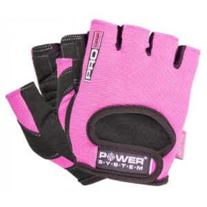 Power System Fitness Gloves Pro Grip - Pink - Дамски Фитнес Ръкавици