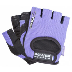 Power System Fitness Gloves Pro Grip - Purple - Дамски Фитнес Ръкавици, Цвят Лилав,