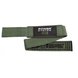 Power System Lifting Straps X Combat - Green - Фитили, Цвят Зелен