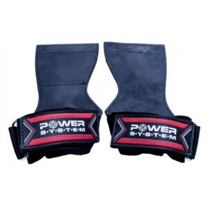 Power System Versatile Lifting Grips-Black - Ръкохватки за Лост, Цвят Черен,