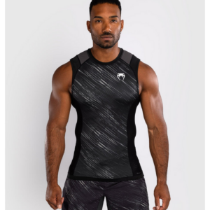 Рашгард - Venum Rapid Sleeveless Rashguard - Black/Storm Grey ​