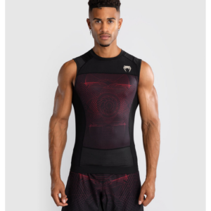 Рашгард - Venum G-Fit Air Men's Sleeveless Rashguard - Deep Black/Fire Red​