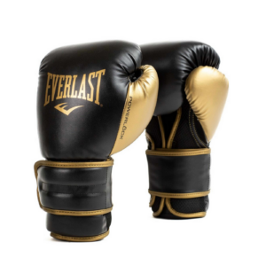 Боксови ръкавици - EVERLAST Powerlock 2 - Black/Gold​