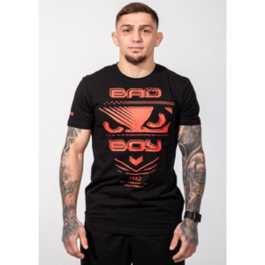 Тениска - Bad Boy Fight Men's T-Shirt Regular Fit - Black/Red