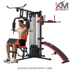 Мултифункционален уред KMSPORT YG15 / HG500- гладиатор.лежанка,успоредка,лицеви опори