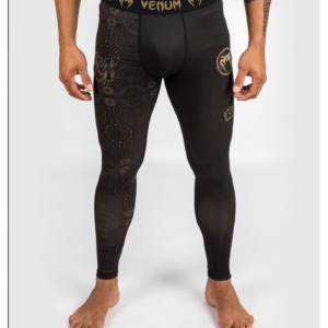 Дълъг Клин - Venum Santa Muerte Dark Side - Spats - Black/Brown​