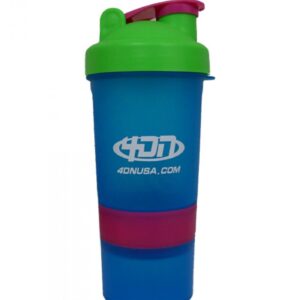 4DN Shaker Bottle Blue 400ml. - с отделения