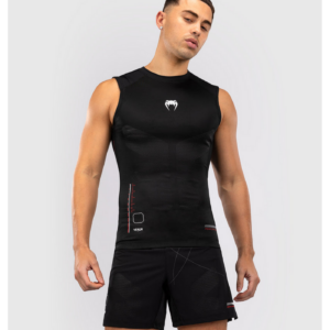 Рашгард - Venum Tactical XT Sleeveless Rashguard - Black/Fire Red ​