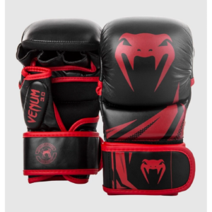 ММА Ръкавици - Sparring Gloves Venum Challenger 3.0 - Black/Red​